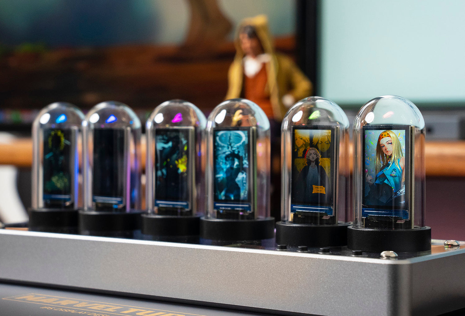 Nixie Tube Clock Electronic LED Glow Tube Clock