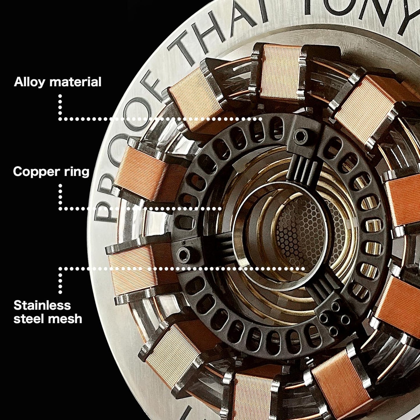 1:1 Arc Reactor MK1 Model Finished Product(Sound Vibration Control)