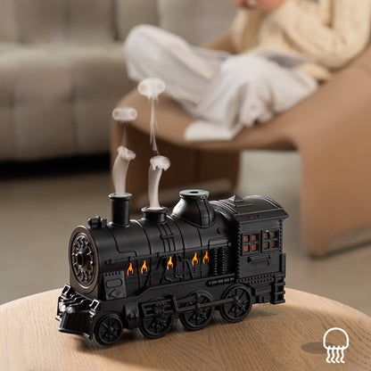 300ML Retro Train Essential Oil Diffuser – Cool Mist Humidifier