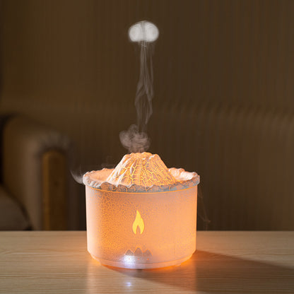 Flame Air Diffuser Volcano Aroma Diffuser Ultrasonic Oil Diffuser 360mL